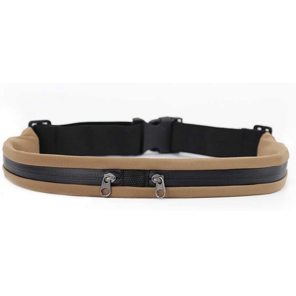 Outdoor Running Sports Waist Bag Belt (Small, Brown)